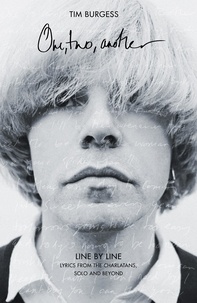 Tim Burgess - One Two Another - Line By Line: Lyrics from The Charlatans, Solo and Beyond.