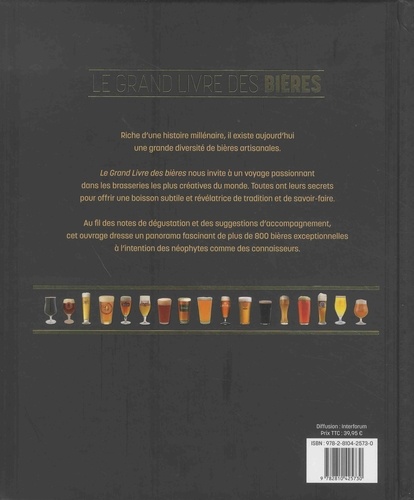Le grand livre des bières. Notes de dégustation et conseils d'experts