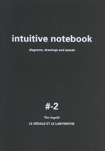 Tim Ingold - Intuitive Notebook - Diagrams, Drawings and Spaces #-2, Le dédale et le labyrinthe : la marche et l'éducation de l'attention.