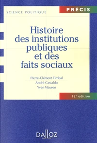 Histoire des institutions publiques et des faits sociaux