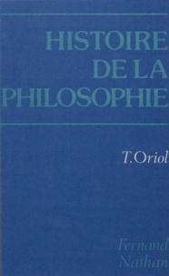 Timmy Oriol - Histoire de la philosophie.