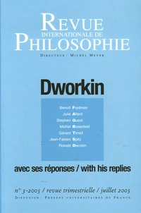 Dworkin avec ses réponses / with his replies