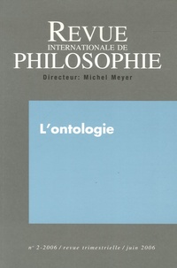 Denis Miéville et Roberto Poli - Revue internationale de philosophie N° 236, Juin 2006 : L'ontologie.