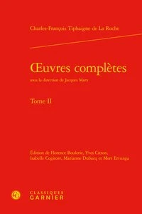 Oeuvres complètes