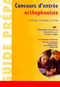 Concours D'Entree Orthophoniste