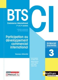 Participation au développement commercial international BTS CI 1re et 2e années