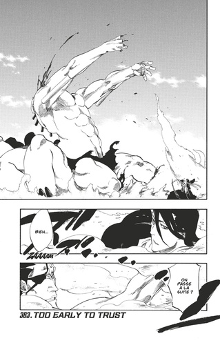 Bleach - T44 - Chapitre 383. TOO EARLY TO TRUST