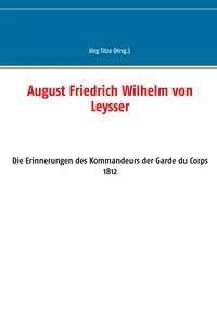 August Friedrich Wilhelm von Leysser