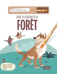 Libère les couleurs de la forêt - Avec 1 pinceau magique à l'eau !