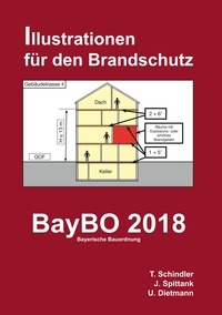 Tobias Schindler et Jürgen Spittank - BayBO 2018 - Bayerische Bauordnung - Illustrationen für den Brandschutz.
