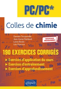 Colles de chimie PC/PC*