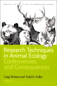 Research Techniques in Animal Ecology.