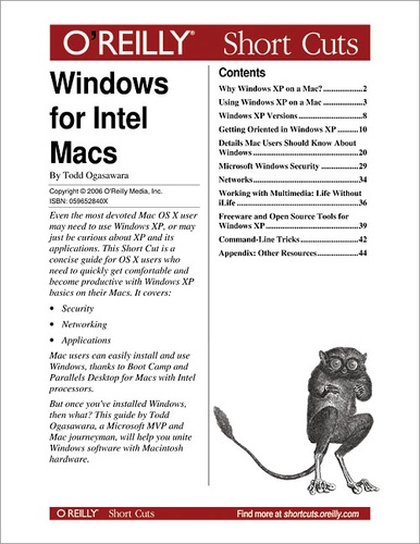 Todd Ogasawara - Windows for Intel Macs.