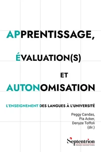 Apprentissage, évaluation(s) et autonomisation