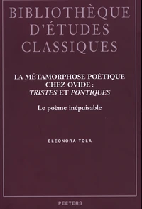 La métamorphose poétique chez Ovide : Tristes et Pontiques