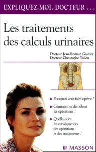 Les Traitements Des Calculs Urinaires