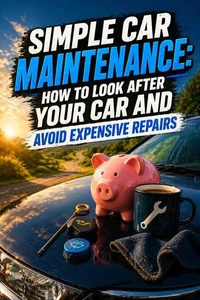 Simple Car Maintenance: How to Look After Your Car and Avoid Expensive Repairs.