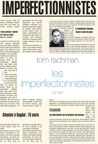 Tom Rachman - Les imperfectionnistes.