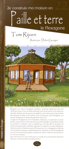 Tom Rijven - Je construis ma maison en paille et terre - Le Flexagone.