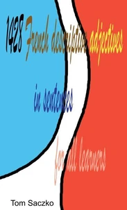 1428 French Descriptive Adjectives In Sentences  For All Learners