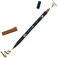 Abt dual brush pen 969 chocolat
