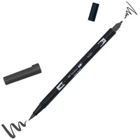 Abt dual brush pen n25 noir fumée