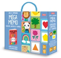 Méga Mémo couleurs, chiffres et formes