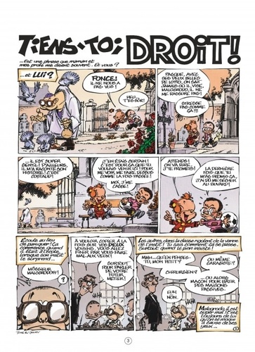 Le petit Spirou présente  Mon prof de zumba. Opé l'été BD 2020