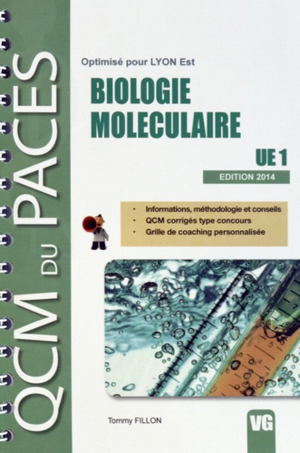 Tommy Fillon - Biologie moléculaire UE1 - Optimisé pour Lyon Est.