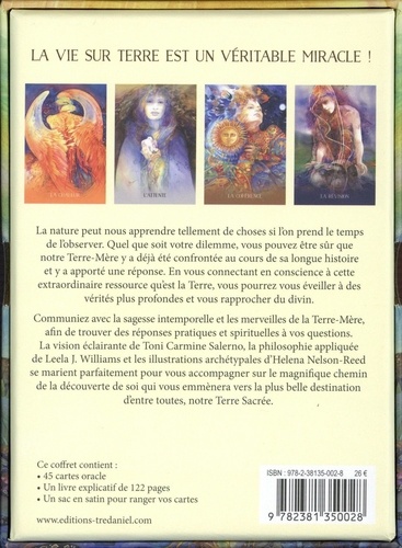 L'oracle de la terre sacrée. Avec 45 cartes oracle et un sac en satin pour les ranger