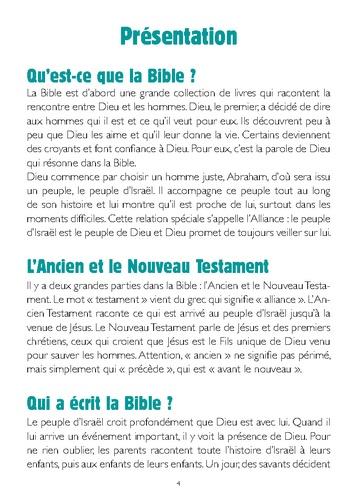 La Bible en dessin animé  avec 1 DVD