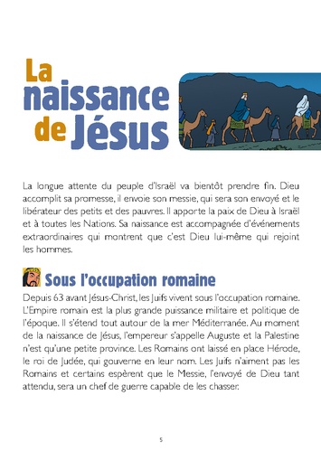 La vie de Jésus en dessin animé  avec 1 DVD