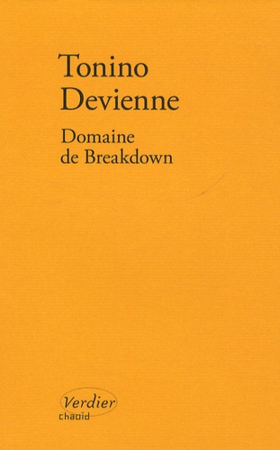 Tonino Devienne - Domaine de Breakdown.