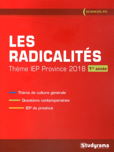 Tony Brachet - Radicalités - Thème IEP 2018 (1re année).