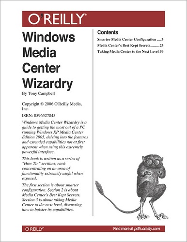 Tony Campbell - Windows Media Center Wizardry.