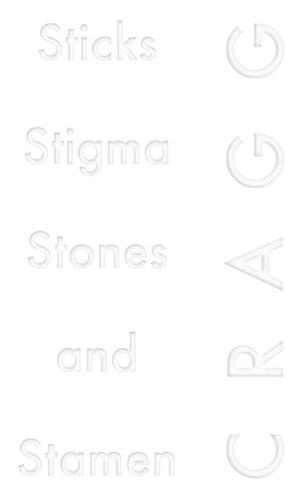 Tony Cragg - Sticks, Stigma, Stones and Stamen.