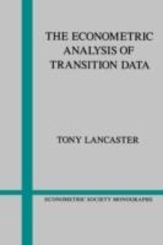 Tony Lancaster - Econometric Analysis Of Transition Data.