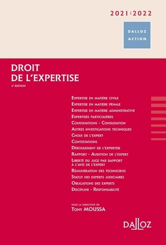 Droit de l'expertise  Edition 2020-2021