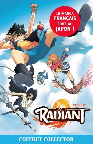 Tony Valente - Radiant Tomes 1 à 4 : Coffret collector en 4 volumes - Avec 1 poster.