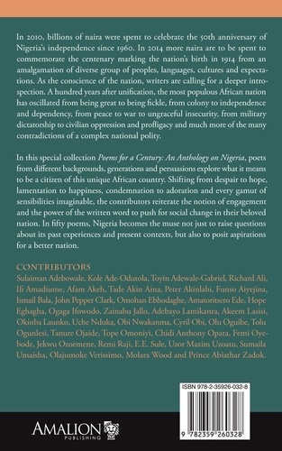 Poems for a Century. An anthology on Nigeria