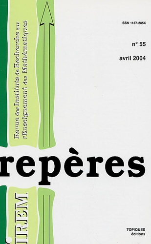 Patrick Guyot et Guy Brousseau - Repères - IREM N° 55, Avril 2004 : .