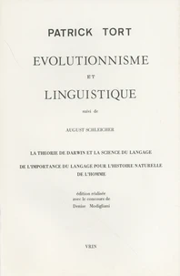Evolutionnisme et linguistique