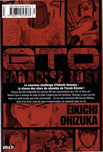 GTO Paradise Lost Tome 11