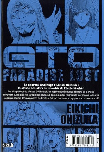 GTO Paradise Lost Tome 15