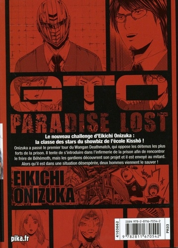 GTO Paradise Lost Tome 16