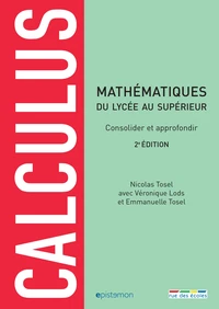 Calculus du lycée au supérieur
