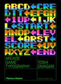 Arcade game typography