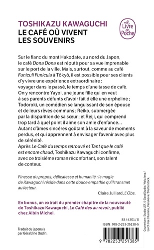 Le café où vivent les souvenirs