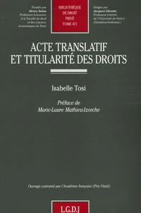 Acte translatif et titularité des droits