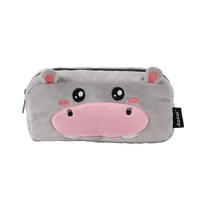 Trousse plush hippo